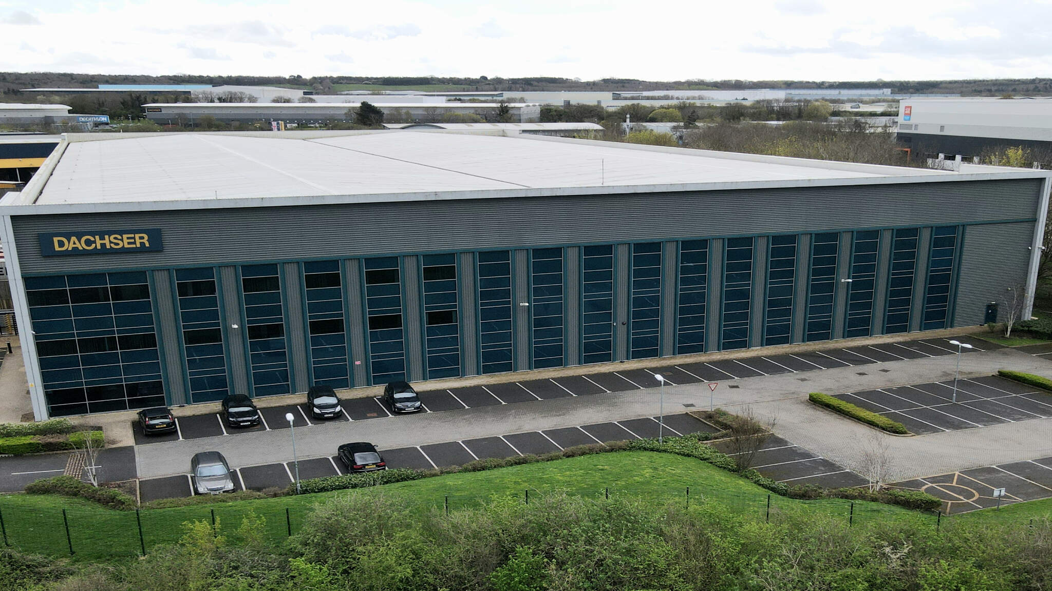 The new contract logistics warehouse is located in Brackmills, Northampton